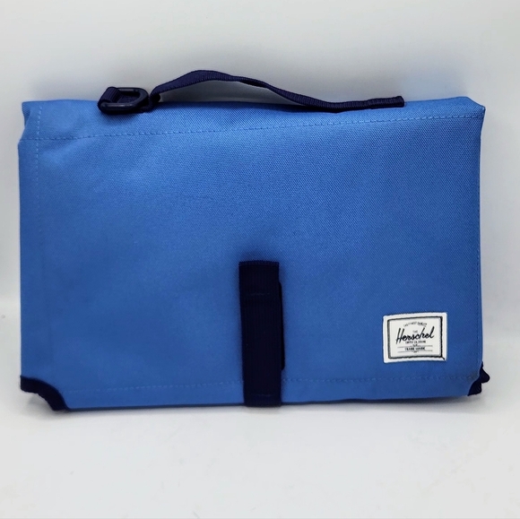 HERSHEL SUPPLY COMPANY Sprout Change Mat In Blue And Navy - Picture 2 of 11